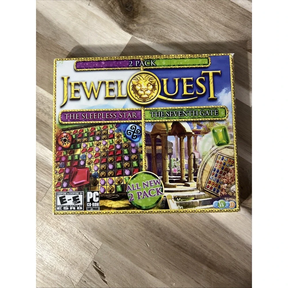 Jewel Quest 2 Pack: The Sleepless Star/The Seventh Gate (PC, 2012)